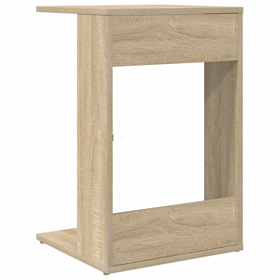 Bijzettafel Sonoma Eiken 40 x 38 x 62,5 cm Bewerkt hout