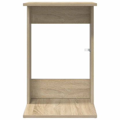 Bijzettafel Sonoma Eiken 40 x 38 x 62,5 cm Bewerkt hout