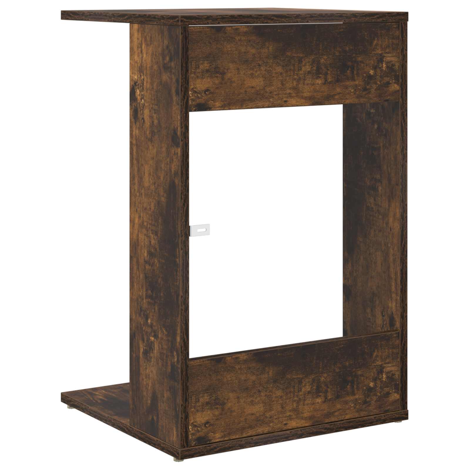 Bijzettafel Gerookt eiken 40 x 38 x 62,5 cm Bewerkt hout
