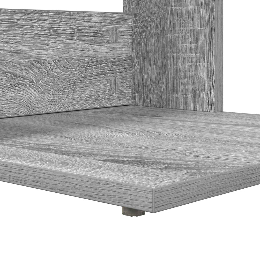 Bijzettafel Grijs Sonoma 40 x 38 x 62,5 cm Bewerkt hout