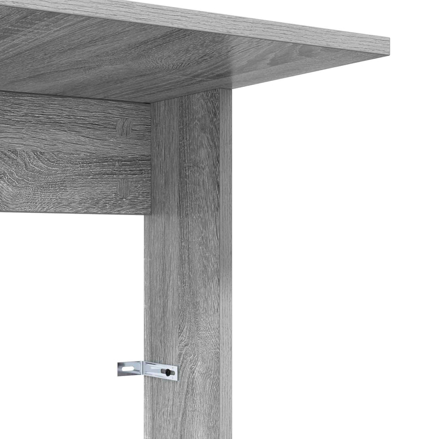 Bijzettafel Grijs Sonoma 40 x 38 x 62,5 cm Bewerkt hout