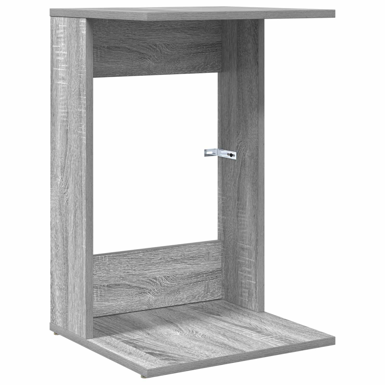 Bijzettafel Grijs Sonoma 40 x 38 x 62,5 cm Bewerkt hout