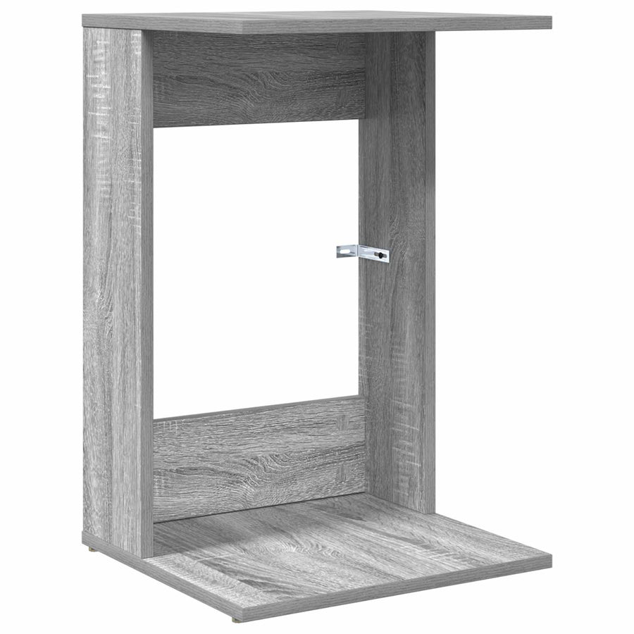 Bijzettafel Grijs Sonoma 40 x 38 x 62,5 cm Bewerkt hout