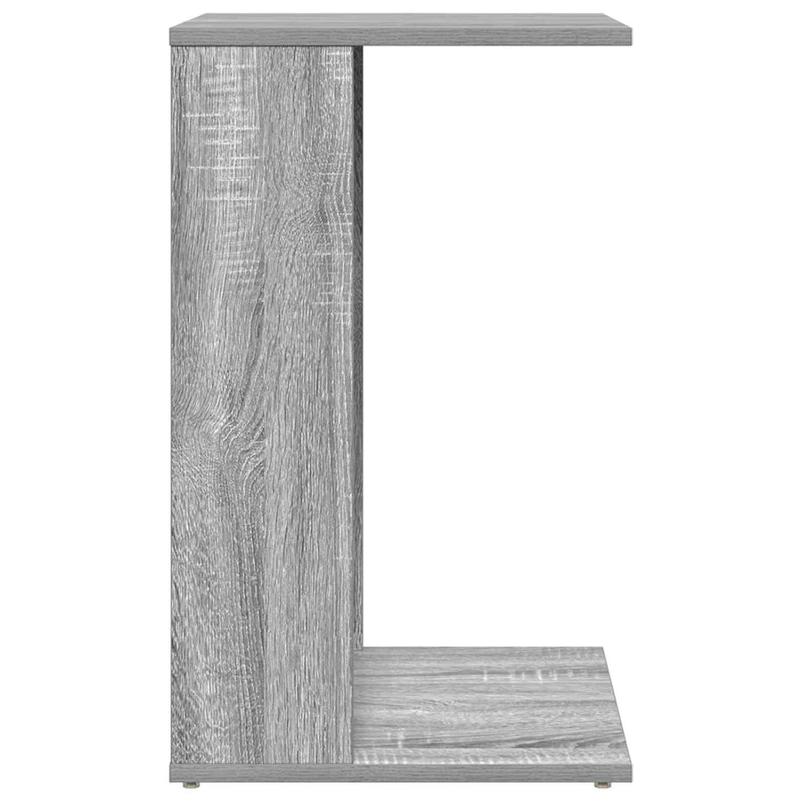 Bijzettafel Grijs Sonoma 40 x 38 x 62,5 cm Bewerkt hout
