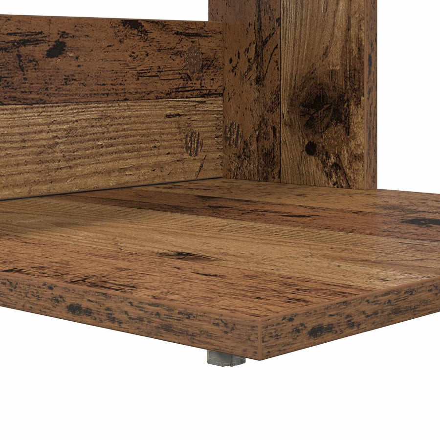Bijzettafel Oudhout 40 x 38 x 62,5 cm Bewerkt hout