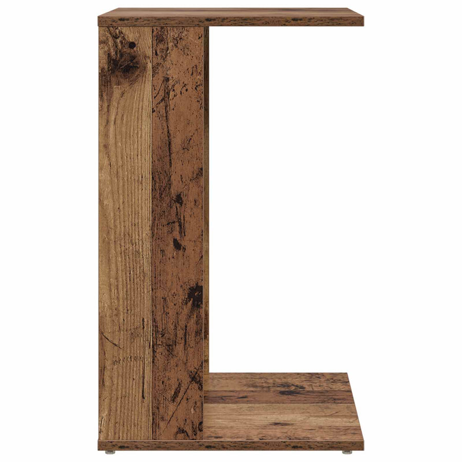 Bijzettafel Oudhout 40 x 38 x 62,5 cm Bewerkt hout