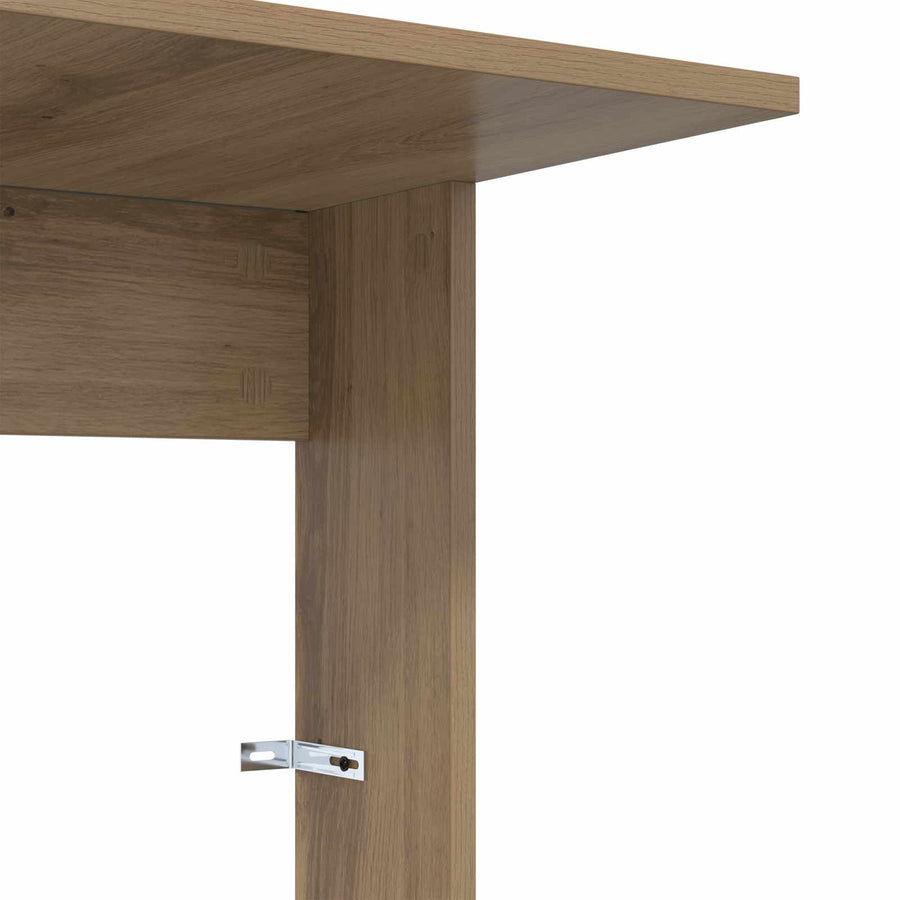 Bijzettafel Artisan Eiken 40 x 38 x 62,5 cm Bewerkt hout