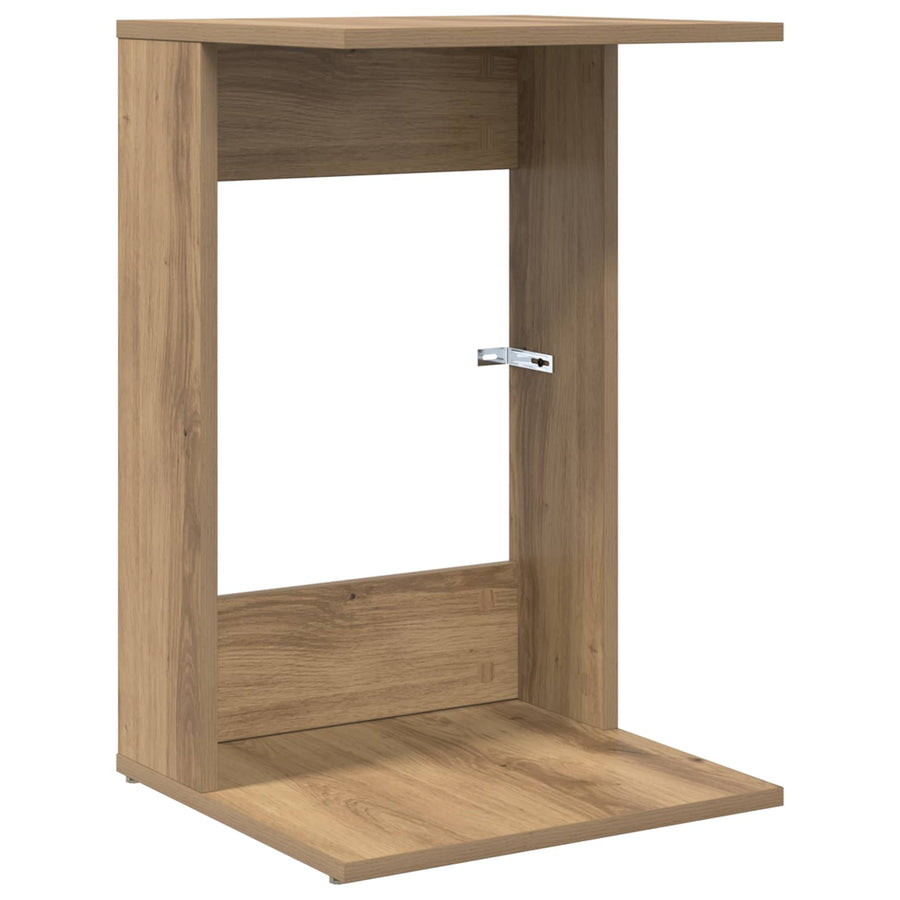 Bijzettafel Artisan Eiken 40 x 38 x 62,5 cm Bewerkt hout