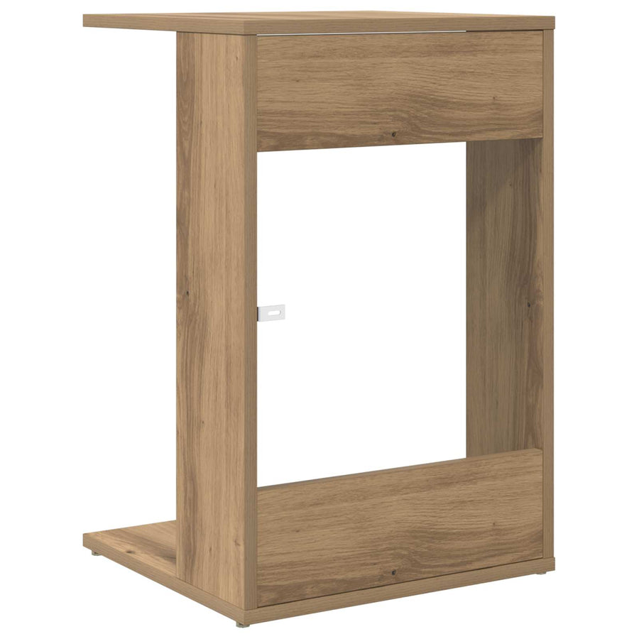 Bijzettafel Artisan Eiken 40 x 38 x 62,5 cm Bewerkt hout