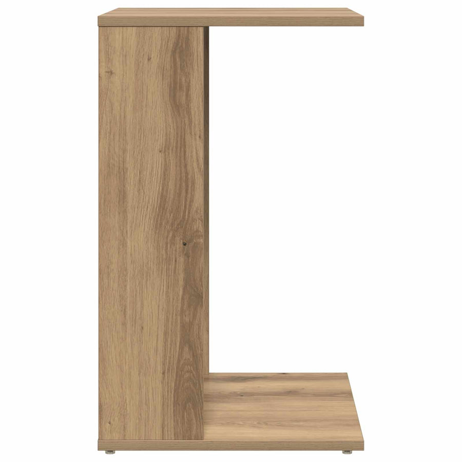 Bijzettafel Artisan Eiken 40 x 38 x 62,5 cm Bewerkt hout