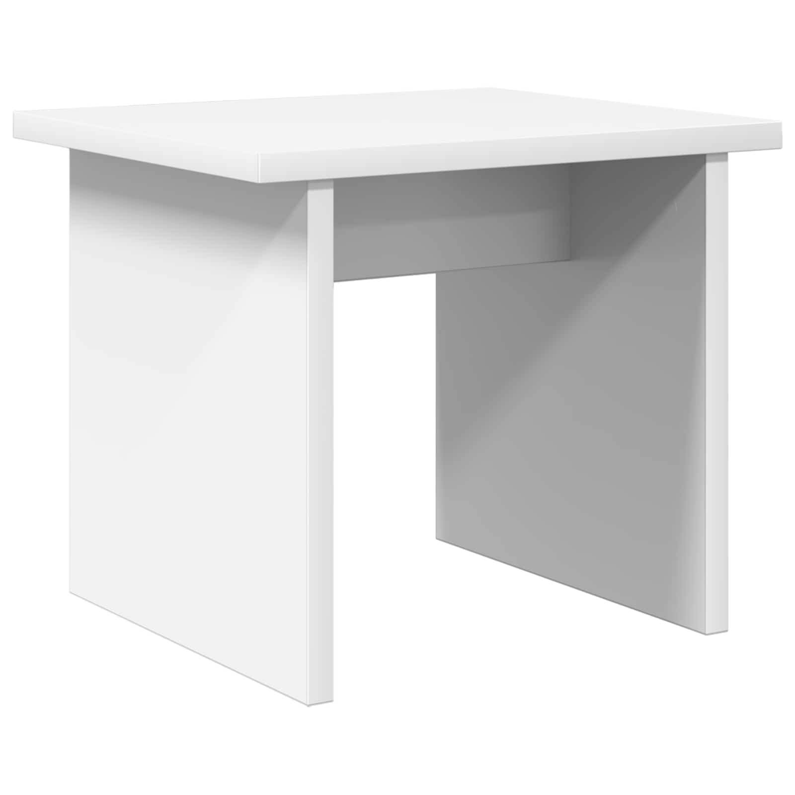 Schoenenkast met plank met opslag 2 pcs Wit Bewerkt hout