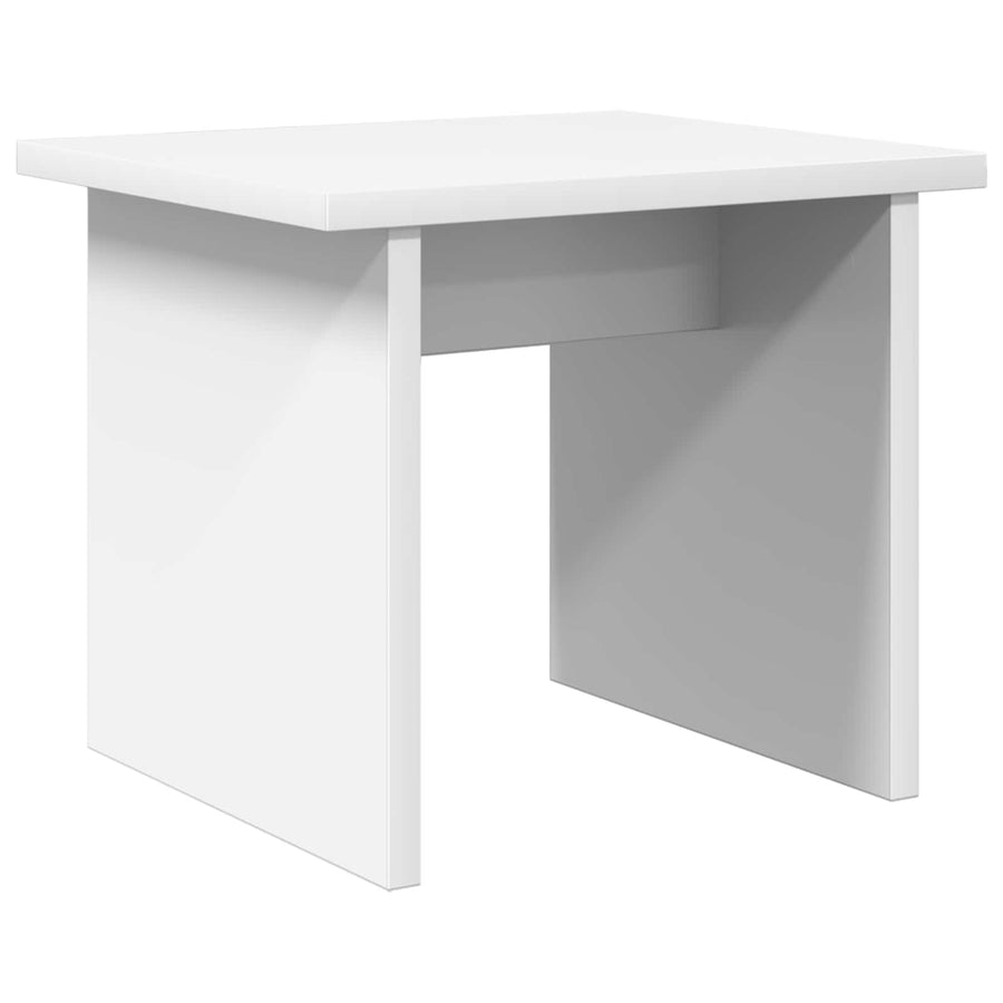 Schoenenkast met plank met opslag 2 pcs Wit Bewerkt hout