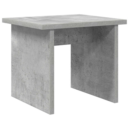 Schoenenkast met plank 2 pcs Beton Grijs Bewerkt hout