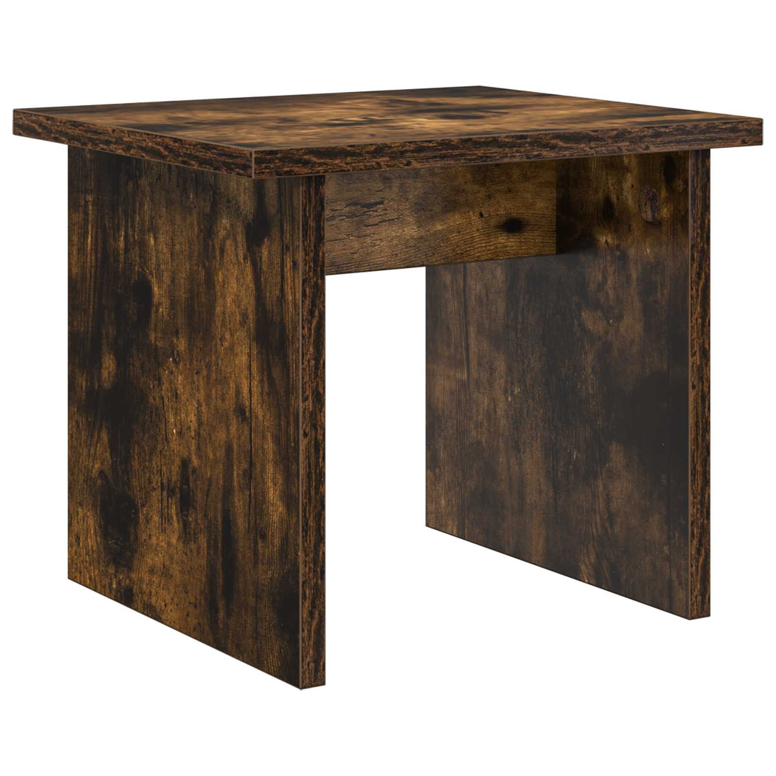 Schoenenkast met plank 2 pcs Gerookt eiken Bewerkt hout