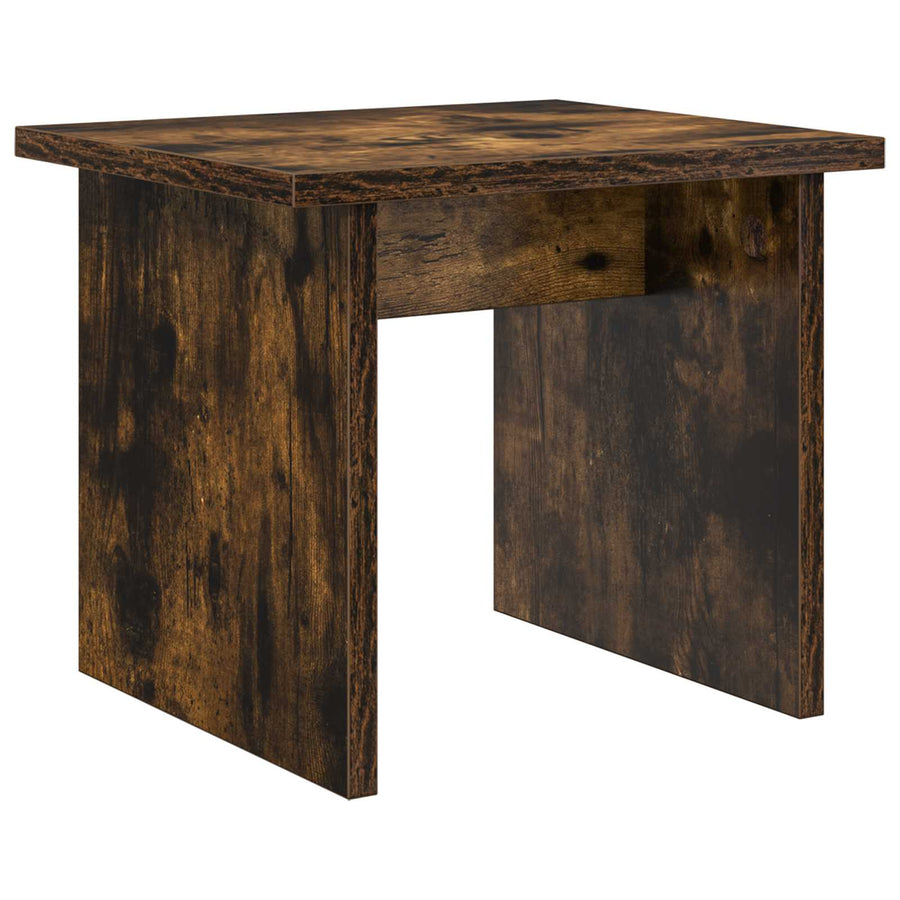 Schoenenkast met plank 2 pcs Gerookt eiken Bewerkt hout
