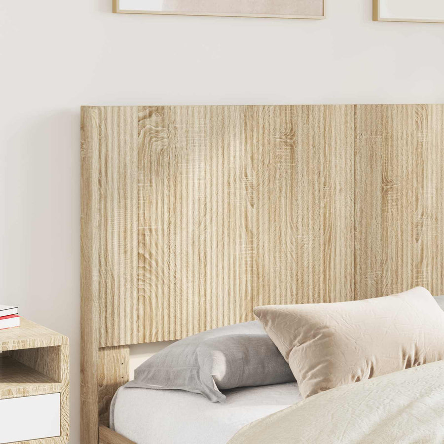 Bedframe met opbergruimte en hoofdbord 3 pcs Bewerkt hout