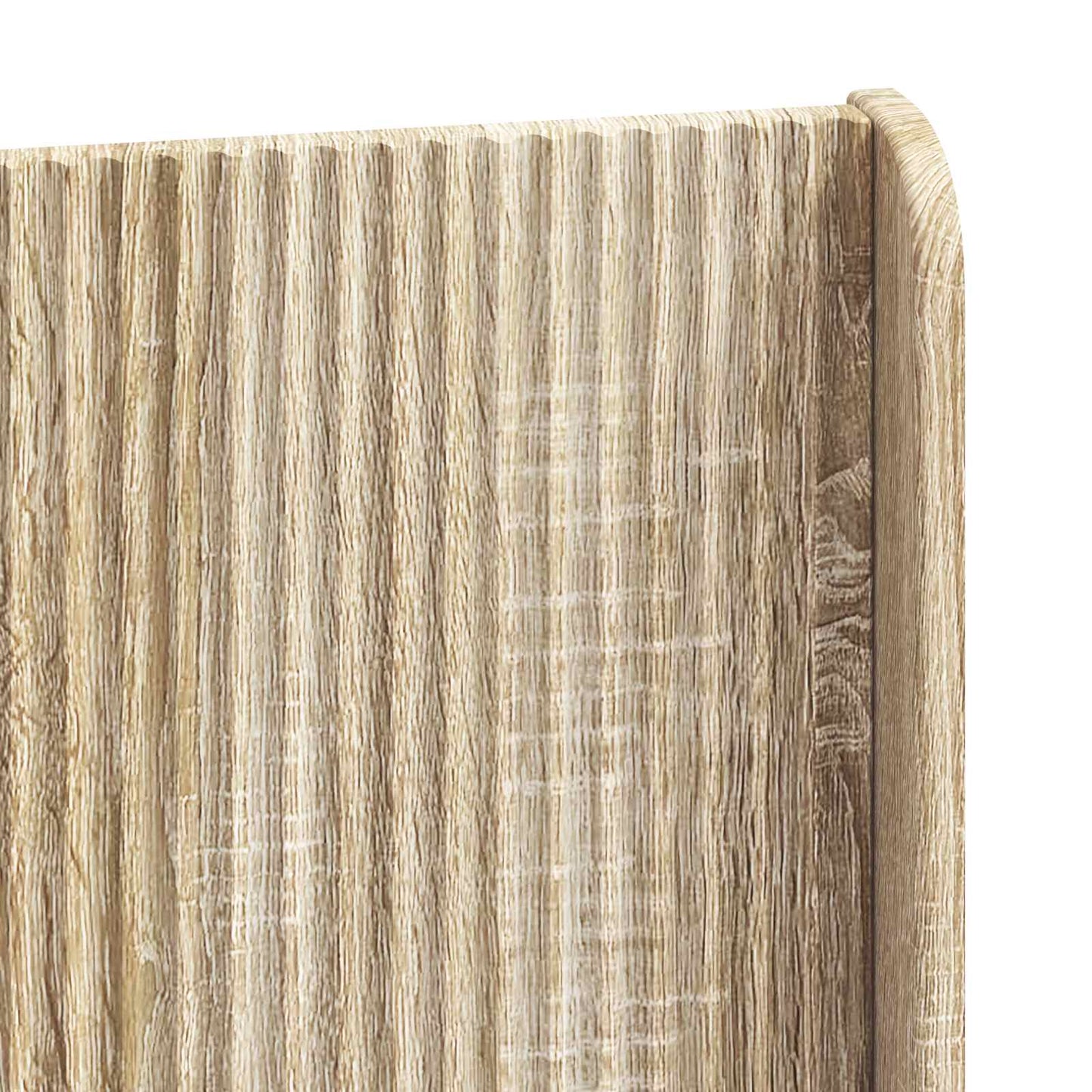 Bedframe met opbergruimte en hoofdbord Sonoma Eiken