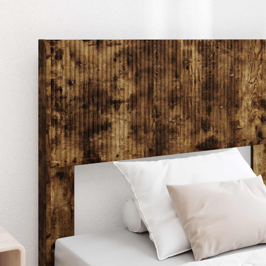 Bedframe met opbergruimte en hoofdbord 3 pcs Bewerkt hout