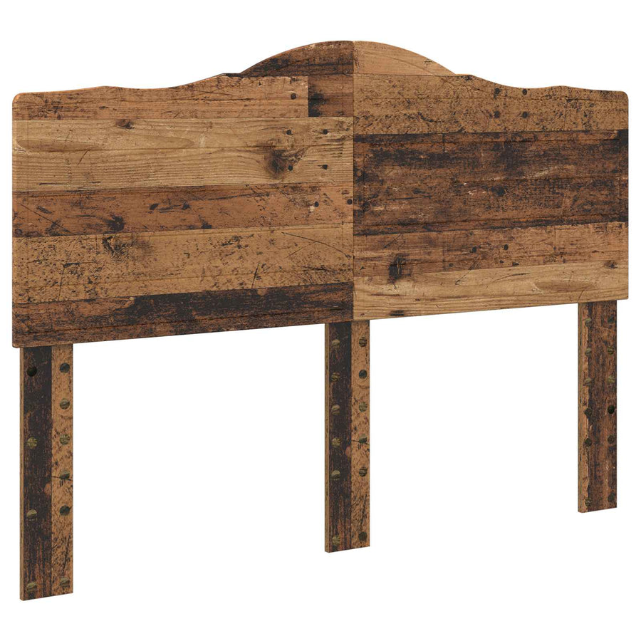 Bedframe met hoofdeinde Oudhout 150 x 200 cm Massief grenenhout