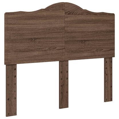 Bedframe Bruin Eiken 120 x 190 cm Massief grenenhout