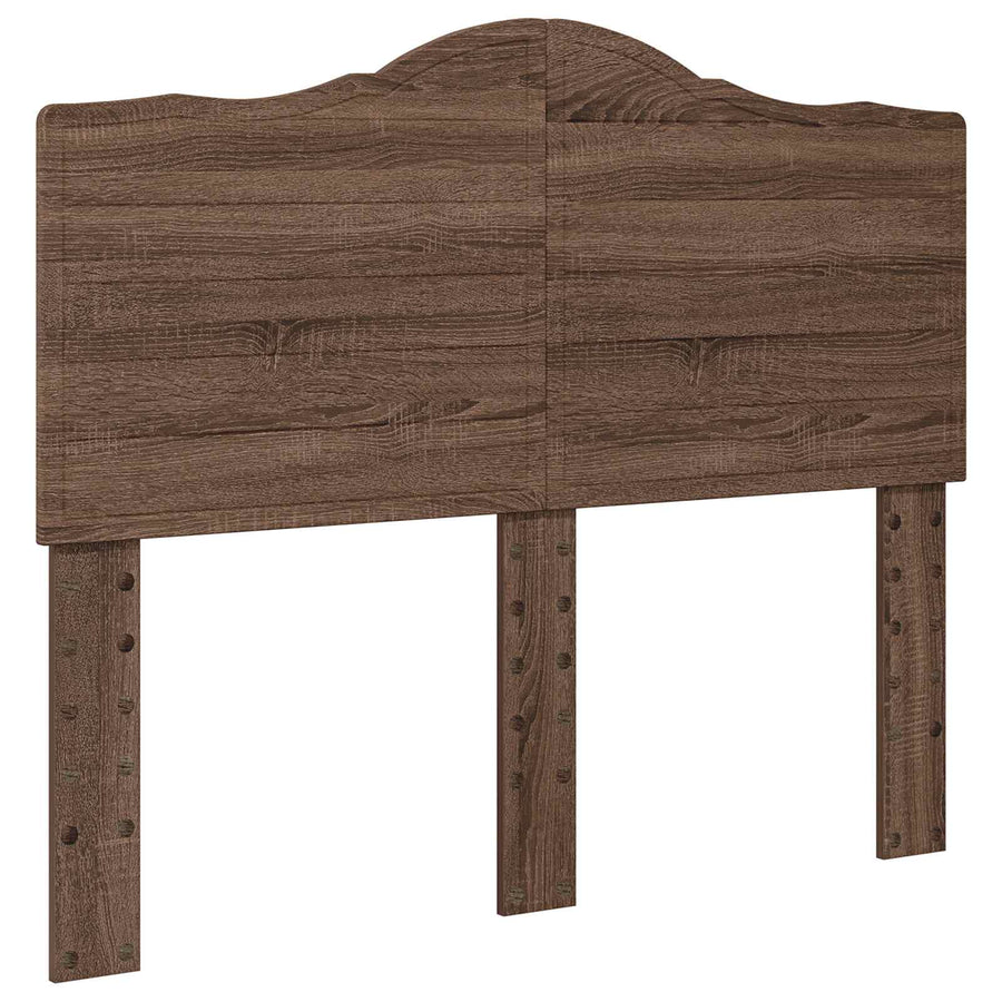 Bedframe Bruin Eiken 120 x 190 cm Massief grenenhout