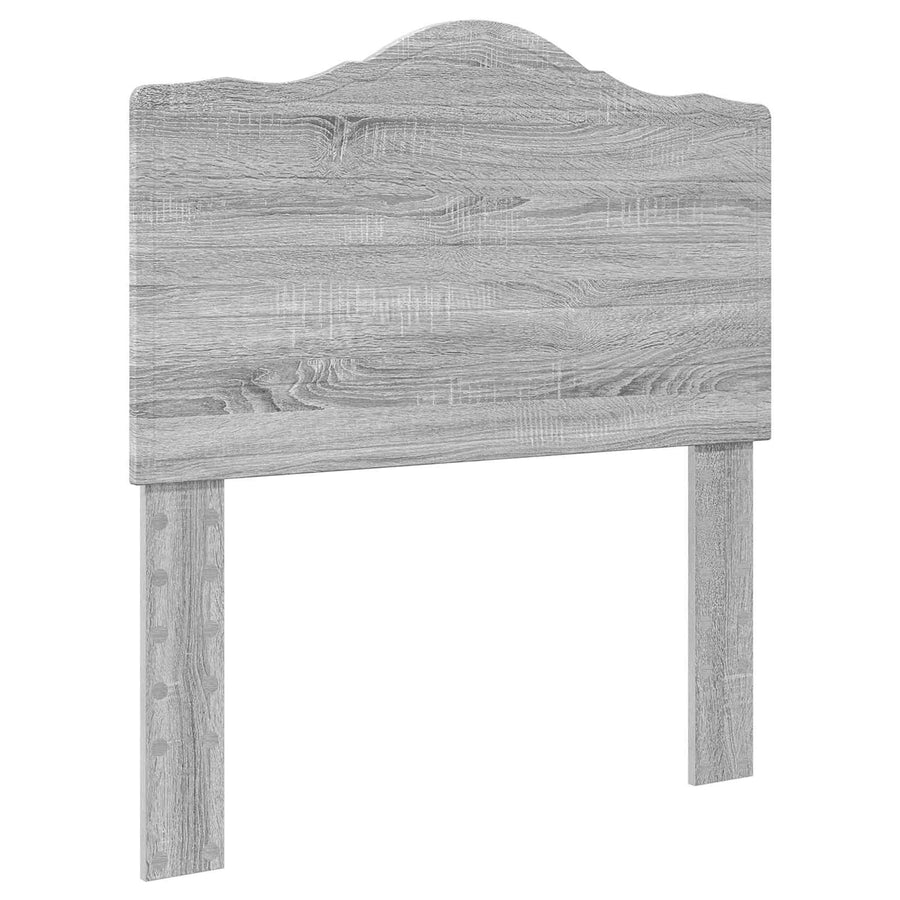 Bedframe Grijs Sonoma 100 x 200 cm Massief grenenhout