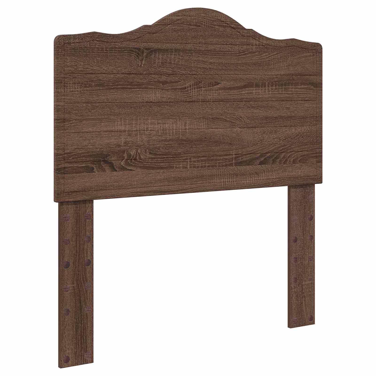 Bedframe Bruin Eiken 75 x 190 cm Massief grenenhout