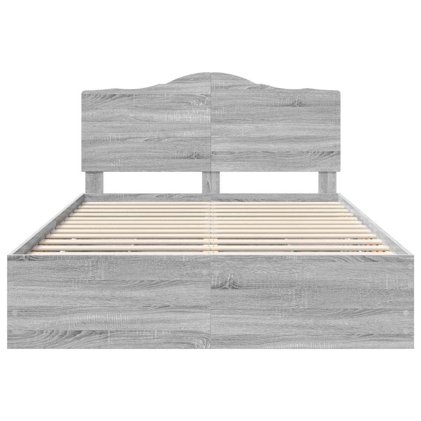 Bedframe met lade Grijs sonoma 140 x 200 cm Ingenieurshout