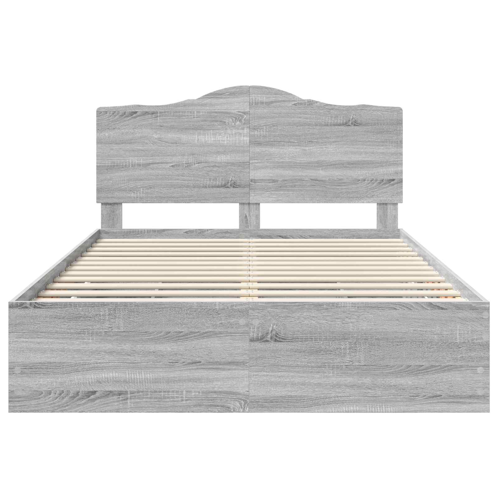 Bedframe met lade Grijs sonoma 140 x 200 cm Ingenieurshout