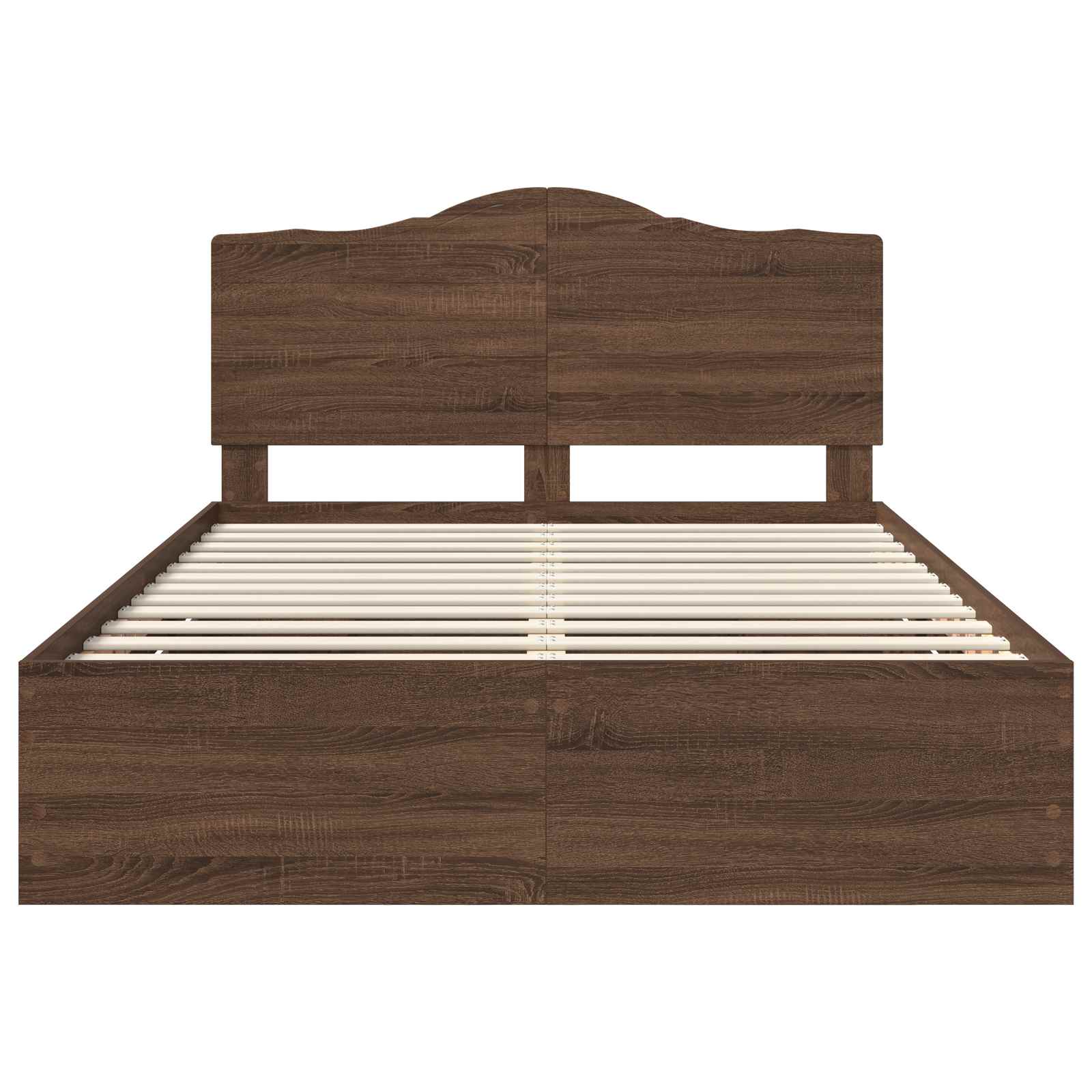 Bedframe met lade Bruine eik 140 x 200 cm Ingenieurshout
