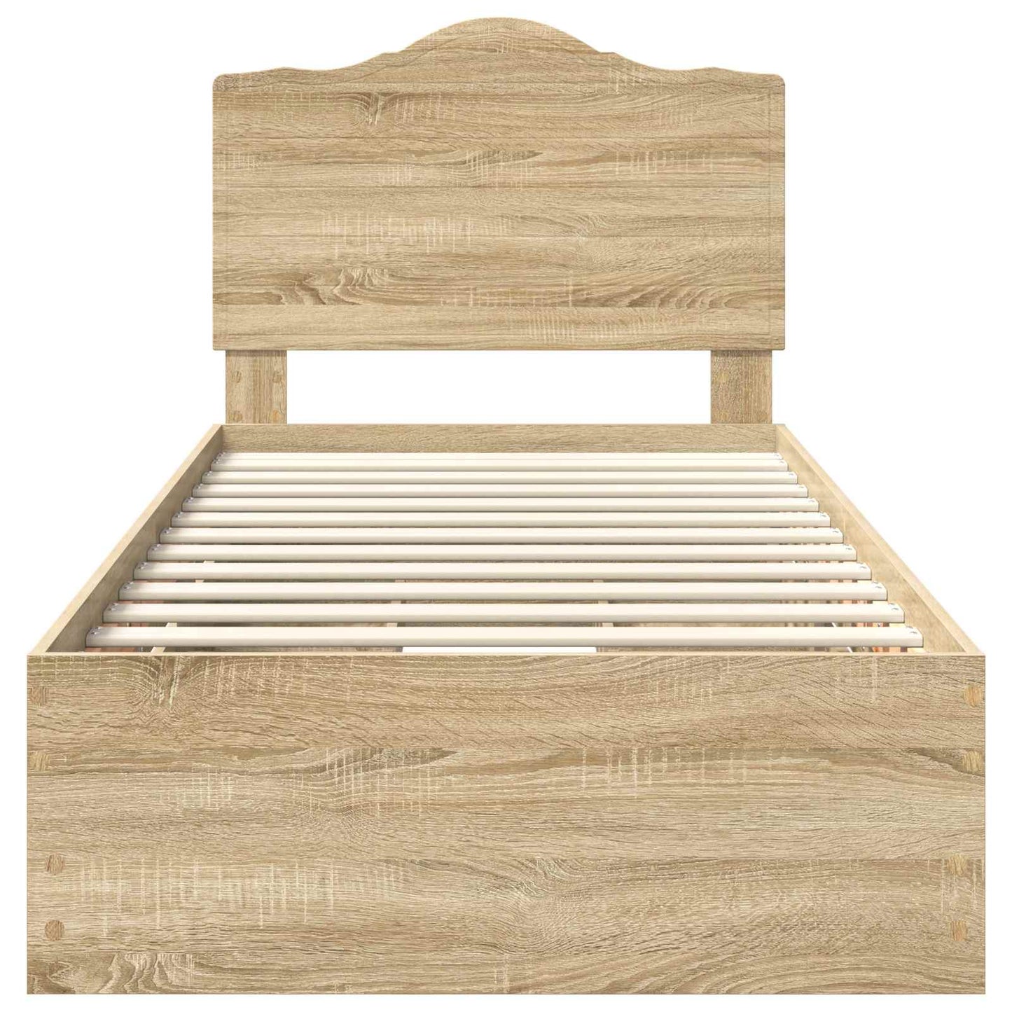 Bedframe met lade Sonoma Eiken 100 x 200 cm Ingenieurshout