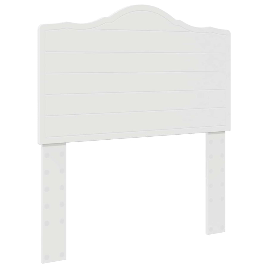 Bedframe met lade met hoofdeinde Wit 75 x 190 cm Ingenieurshout