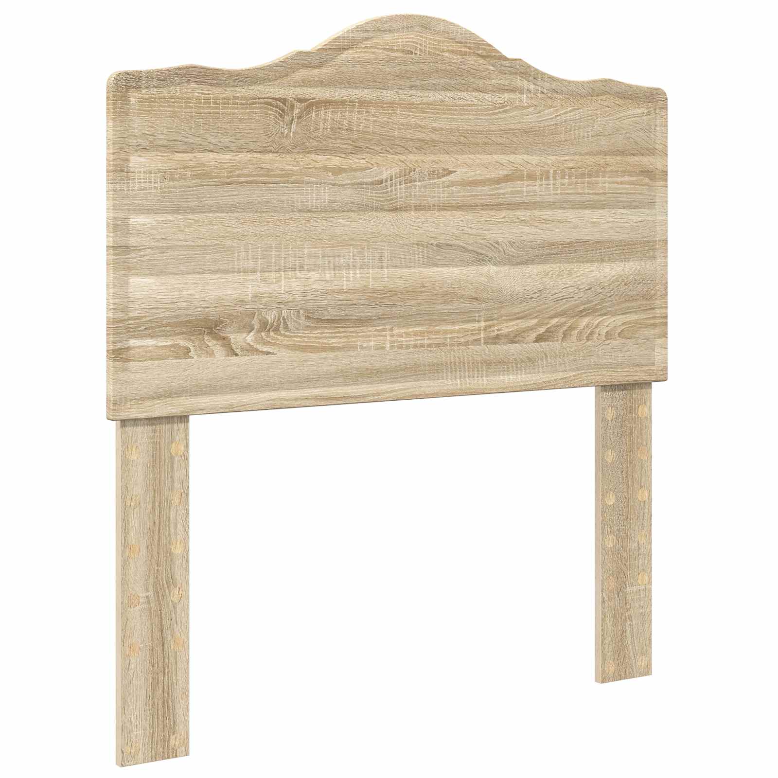 Bedframe met hoofdeinde Sonoma Eiken 75 x 190 cm Bewerkt hout
