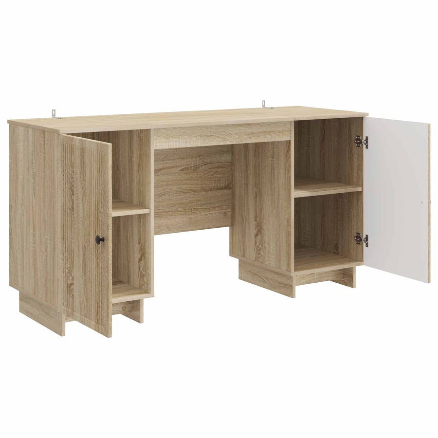 Bureau Sonoma Eiken Bewerkt hout 142,5 x 50 x 75 cm
