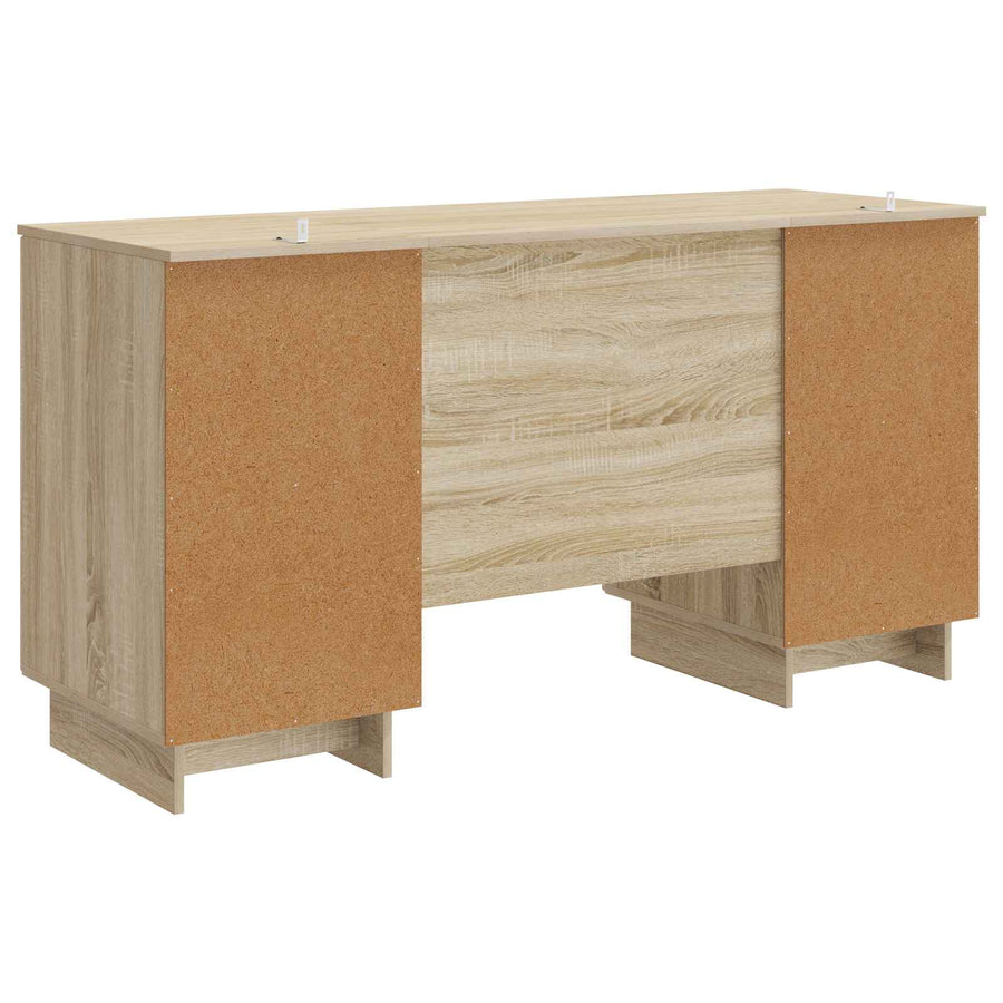 Bureau Sonoma Eiken Bewerkt hout 142,5 x 50 x 75 cm