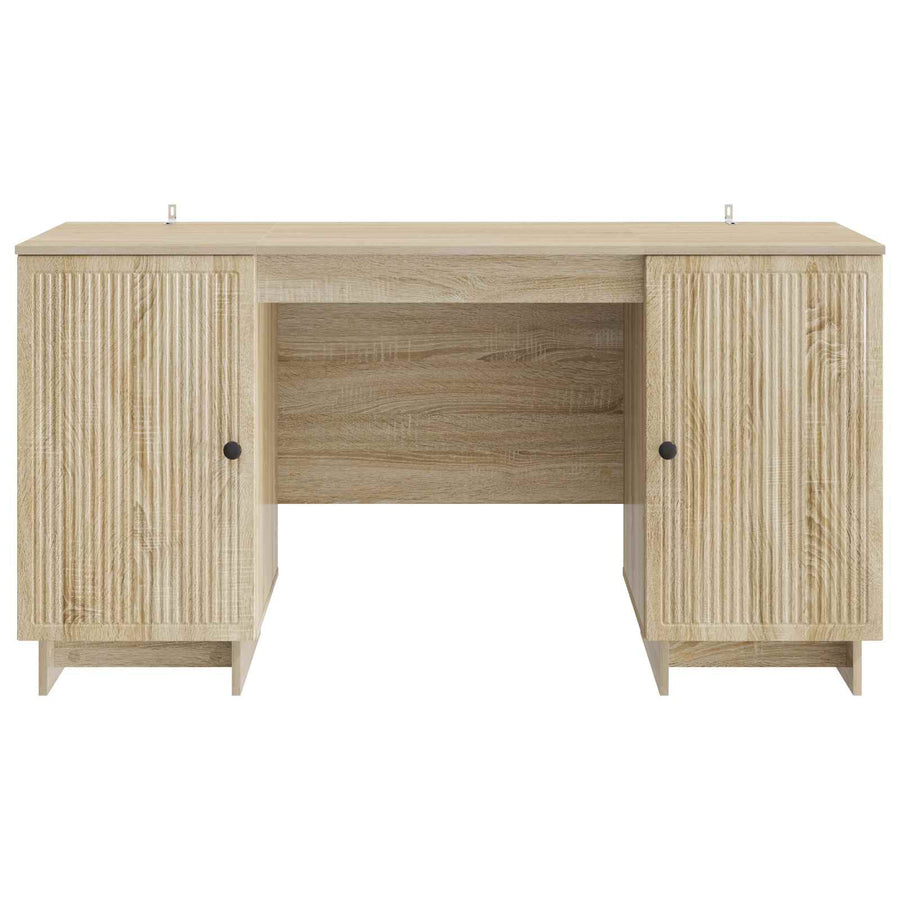 Bureau Sonoma Eiken Bewerkt hout 142,5 x 50 x 75 cm