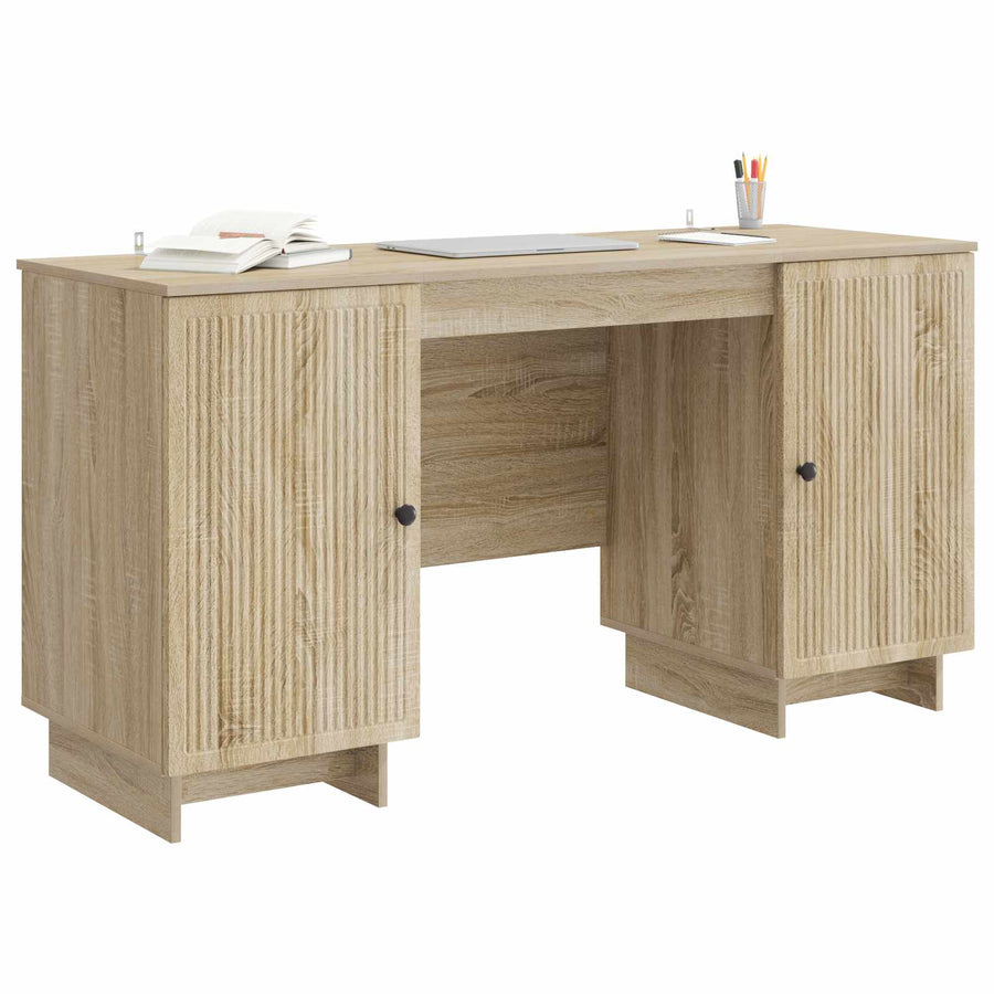Bureau Sonoma Eiken Bewerkt hout 142,5 x 50 x 75 cm