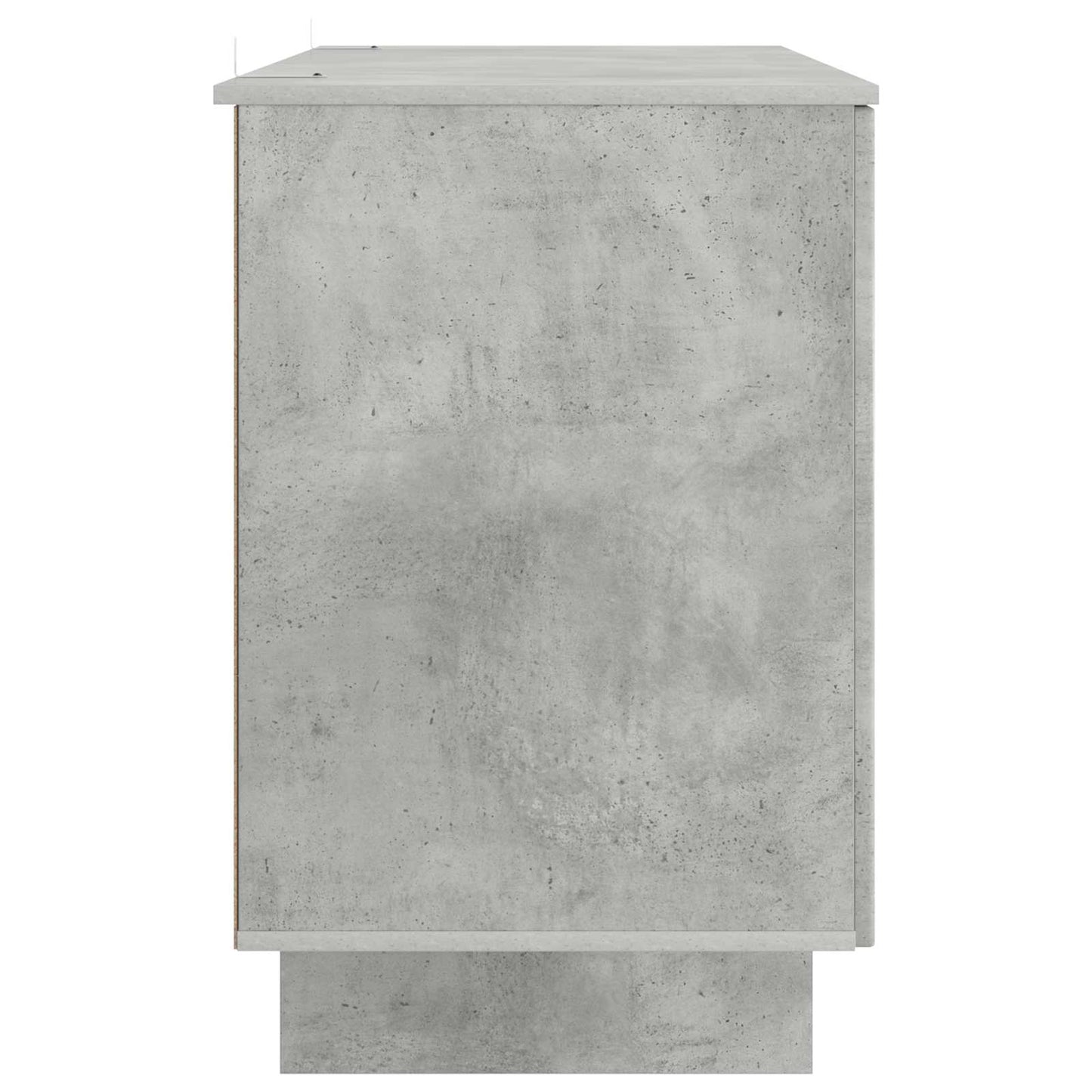 Bureau Betongrijs Bewerkt hout 142,5 x 50 x 75 cm