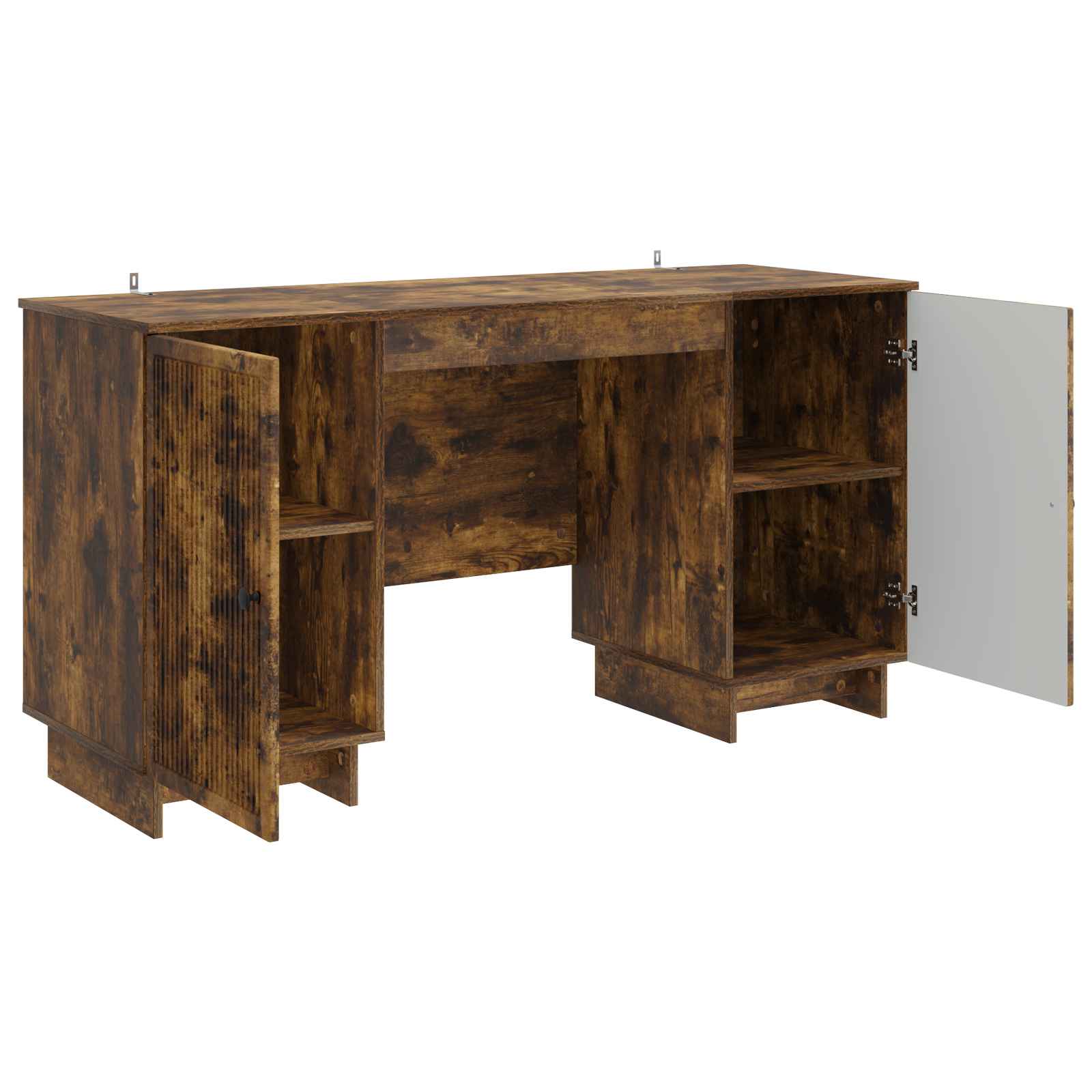 Bureau Gerookt eiken Bewerkt hout 142,5 x 50 x 75 cm