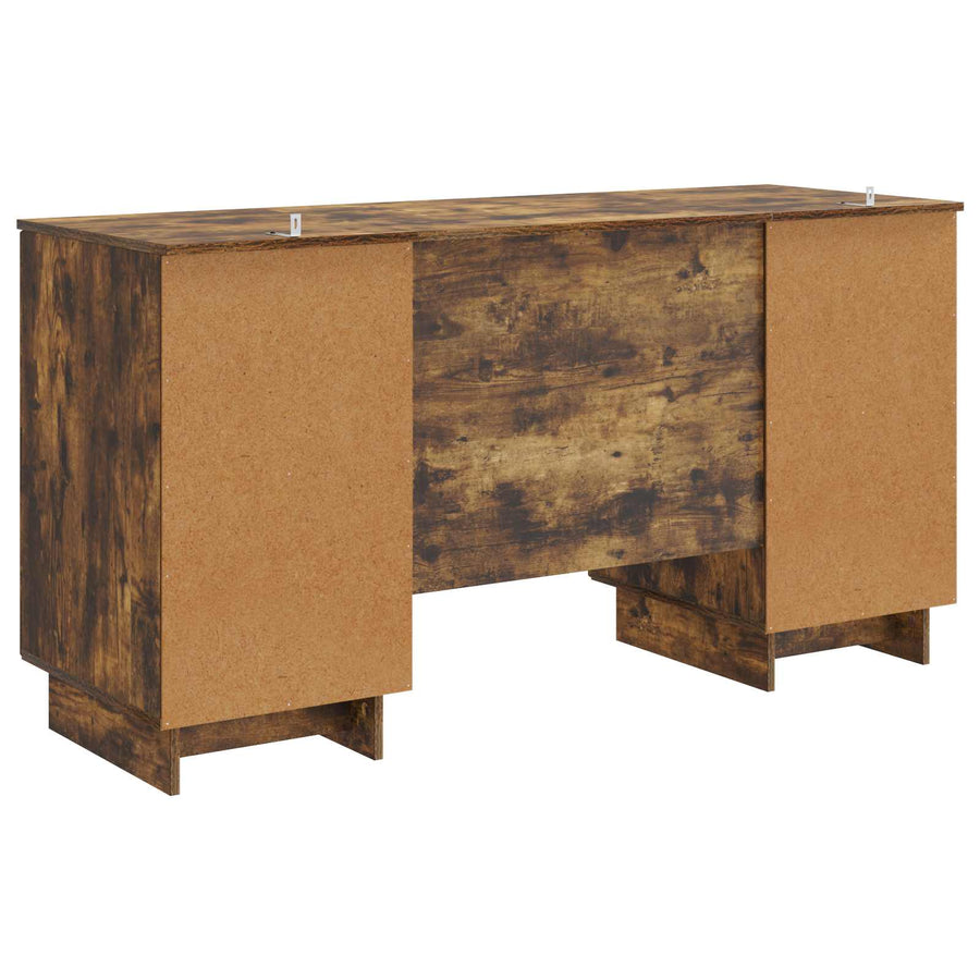 Bureau Gerookt eiken Bewerkt hout 142,5 x 50 x 75 cm