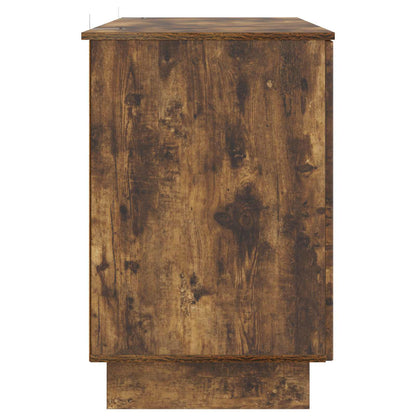 Bureau Gerookt eiken Bewerkt hout 142,5 x 50 x 75 cm