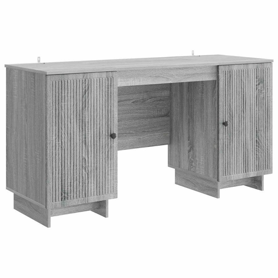 Bureau Grijs Sonoma Bewerkt hout 142,5 x 50 x 75 cm