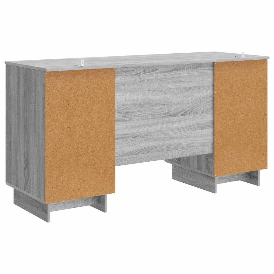 Bureau Grijs Sonoma Bewerkt hout 142,5 x 50 x 75 cm