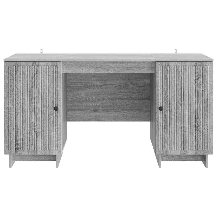 Bureau Grijs Sonoma Bewerkt hout 142,5 x 50 x 75 cm