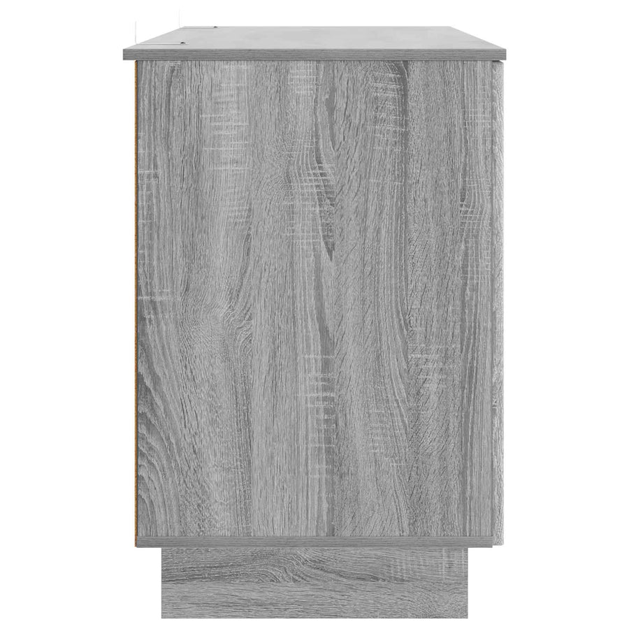 Bureau Grijs Sonoma Bewerkt hout 142,5 x 50 x 75 cm