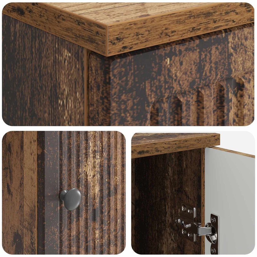 Bureau Oud hout Bewerkt hout 142,5 x 50 x 75 cm