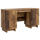 Desk Old wood Processed wood 142.5 x 50 x 75 cm