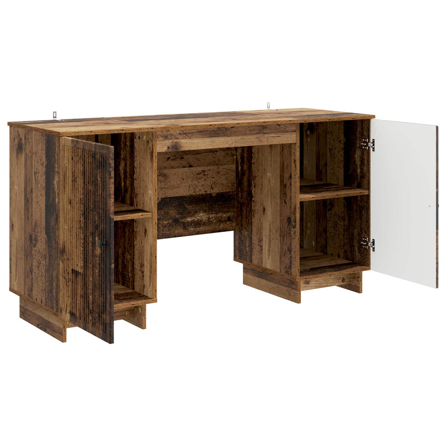 Bureau Oud hout Bewerkt hout 142,5 x 50 x 75 cm