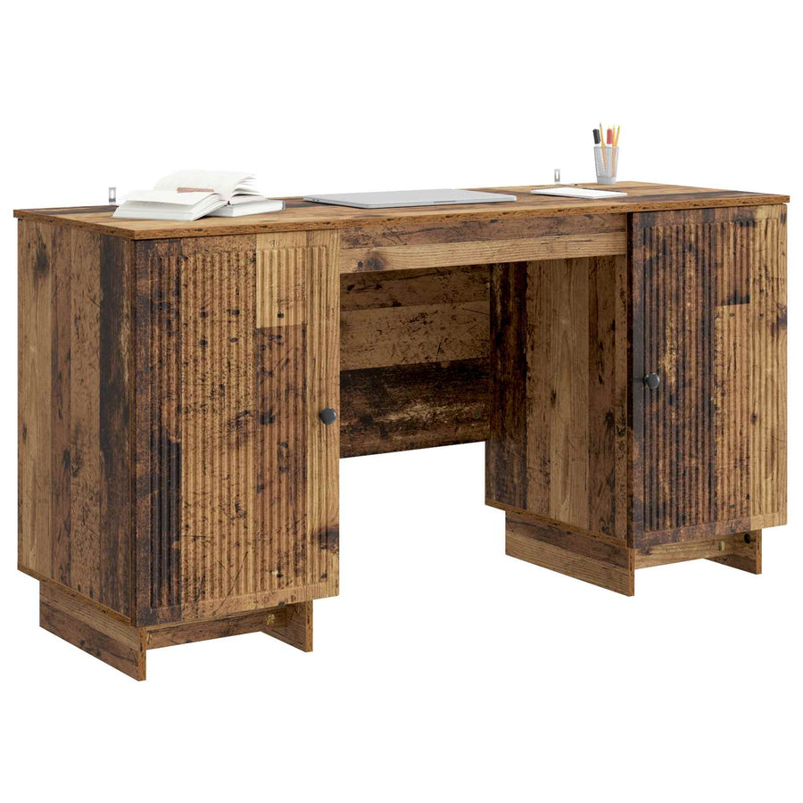 Bureau Oud hout Bewerkt hout 142,5 x 50 x 75 cm
