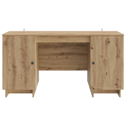 Bureau Artisanaal eiken Bewerkt hout 142,5 x 50 x 75 cm